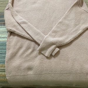 American Eagle Sweater. Worn once. XS. Light pink
